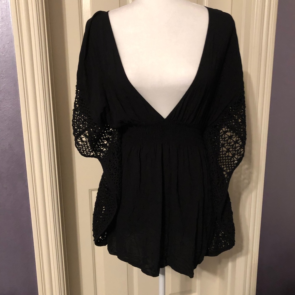 Victoria’s Secret Black Swim Coverup M
